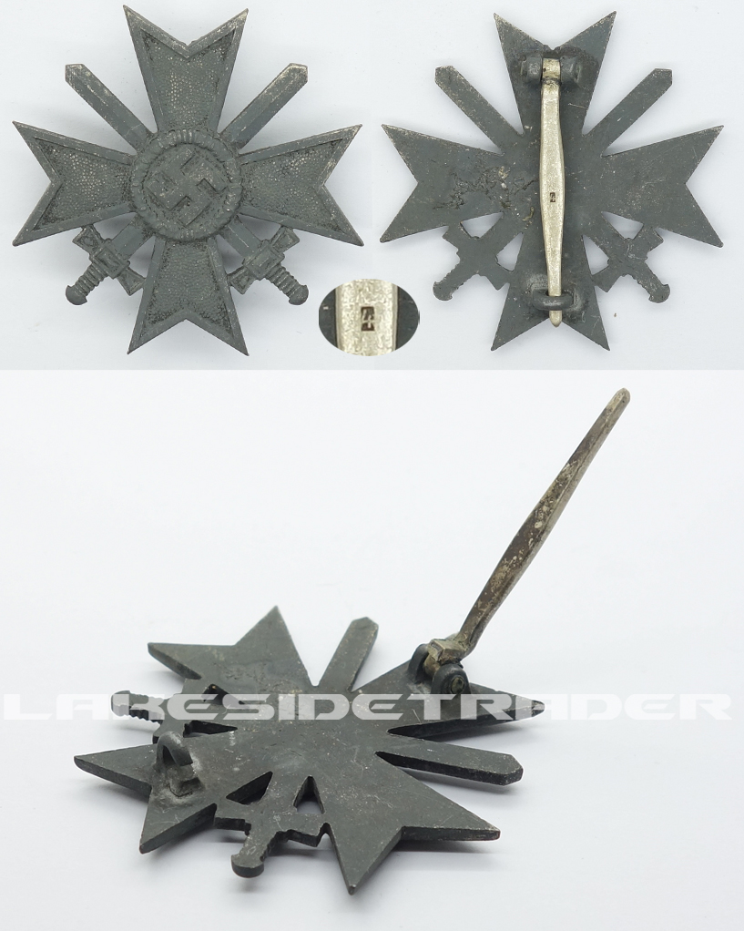 1st Class War Merit Cross with Swords by 4