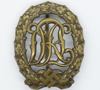 Bronze DRL Sports Badge by Werstein & Jena