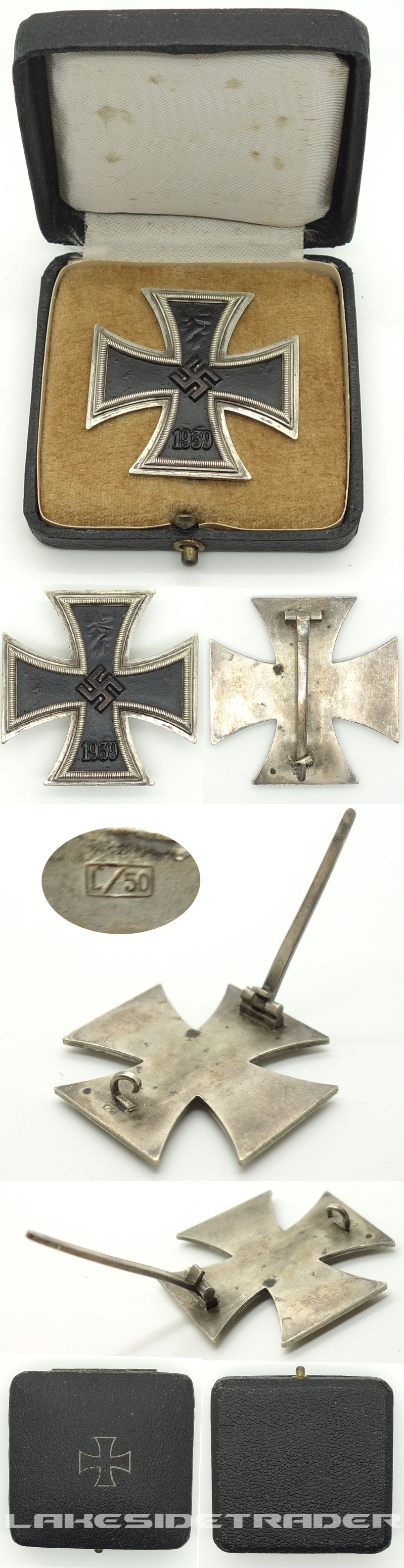 Cased 1st Class Iron Cross by L/50