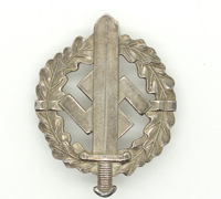 SA Sports Badge in Silver by R. Sieper & Sohne
