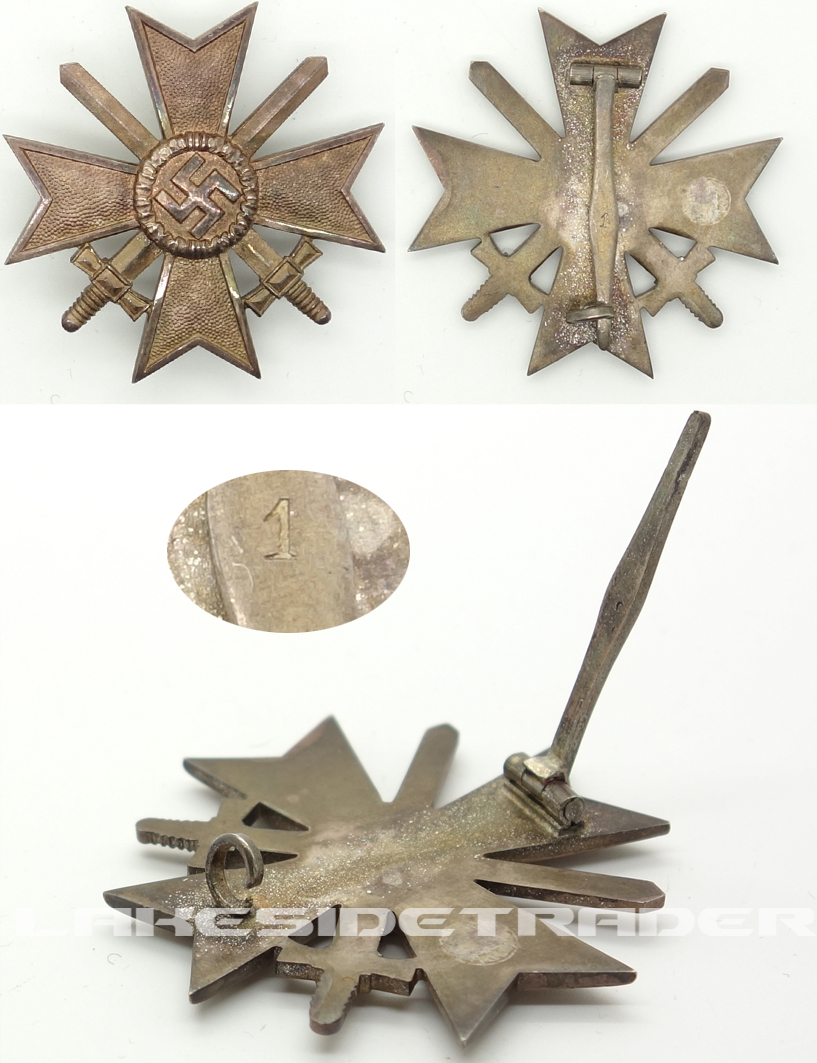 1st Class War Merit with Swords by Deschler