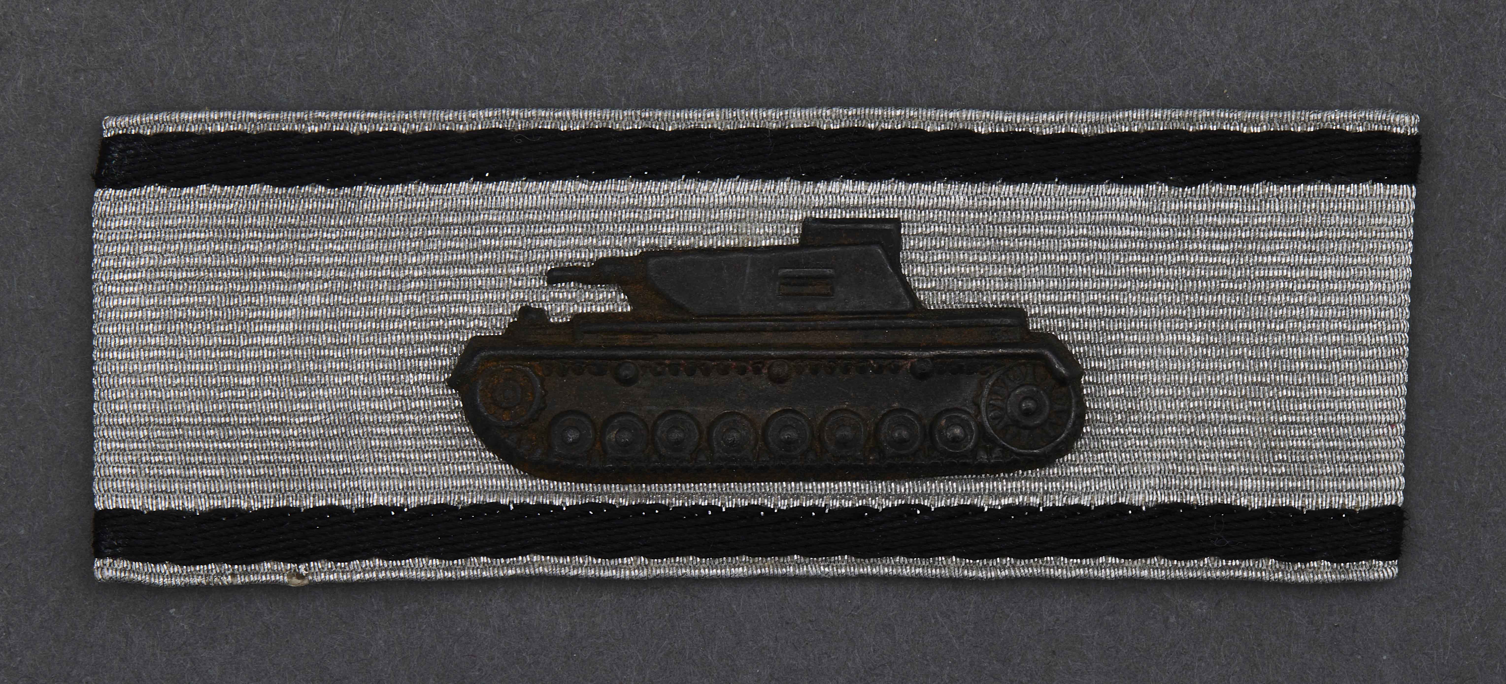 Tank Destruction Badge Silver Grade