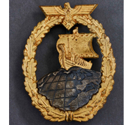 Auxiliary Cruiser Badge