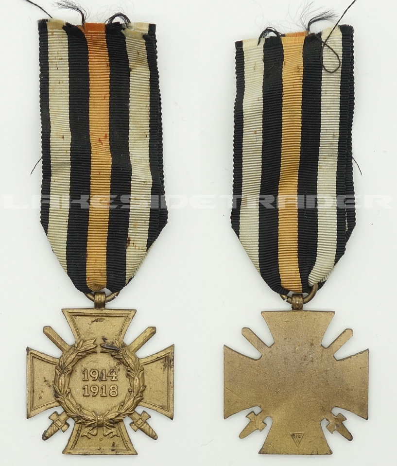 Hindenburg Cross with Swords