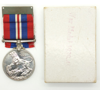 Cased War Medal 1939-1945