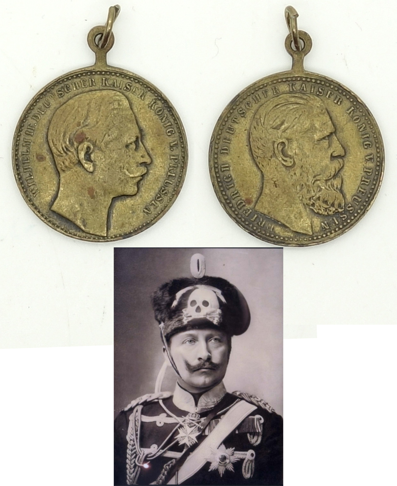 Friedrich/Willhelm Deutscher Kaiser König v Preussen medal