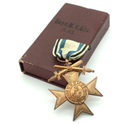 Bavaria - Cased 3rd Class Military Merit Cross