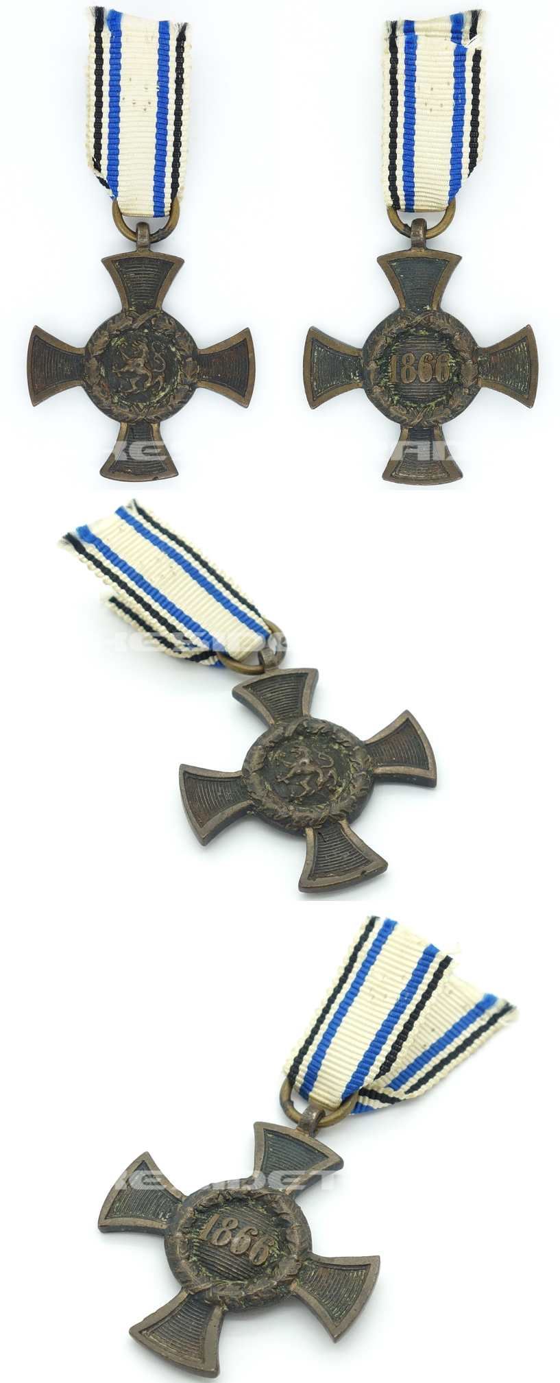 Bavaria - Campaign Medal for Austria 1866