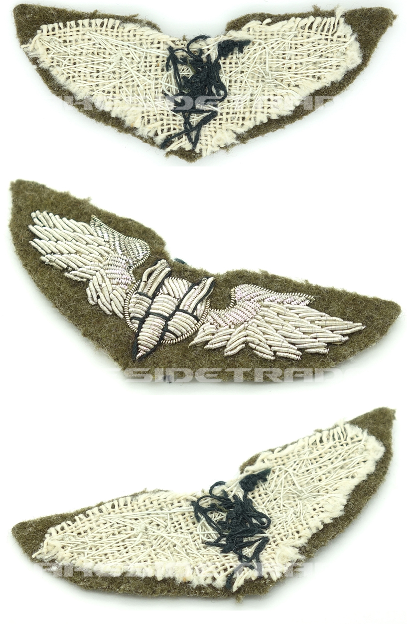 US, WWII - Bullion Army Air Force Gunner Wing
