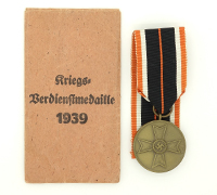 1939 War Merit Medal with Issue Packet by Orth