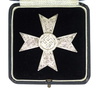 Cased 1st Class War Merit Cross without Swords by 50