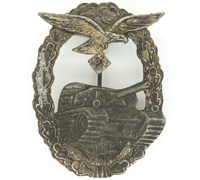 Early Post-War - Luftwaffe Panzer Badge by Souval