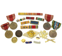United States - 20pc Medal, Ribbon & Insignia Group