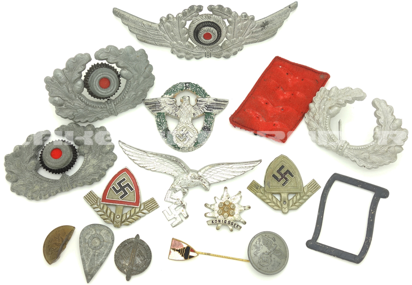 15pc Group of Broken Pieces