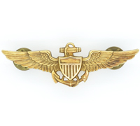 US - Navy League “Presentation” Pilot Wing by B.B. & Co.