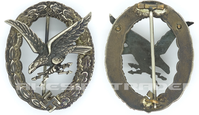 Radio Operator/Air Gunner Badge by Assmann