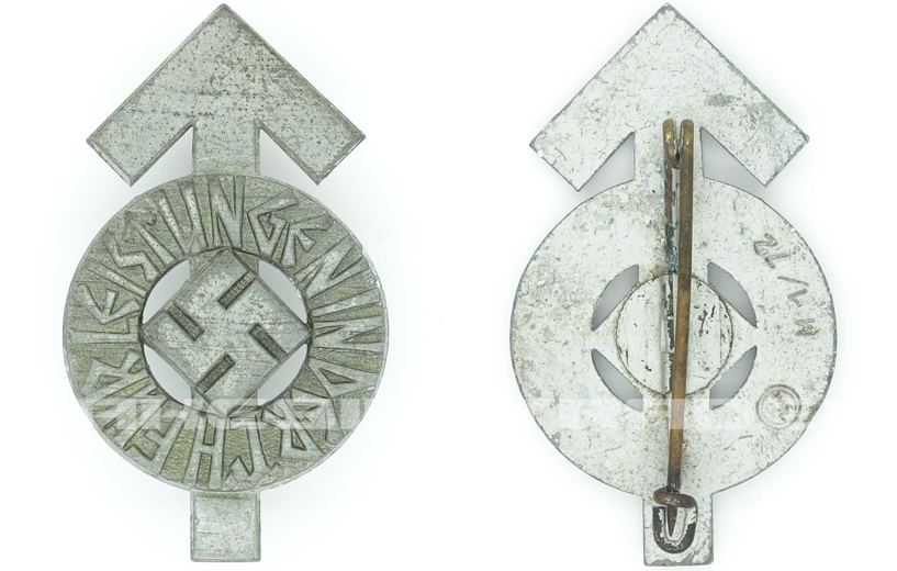 Silver Hitler Youth Proficiency Badge by RZM M1/72