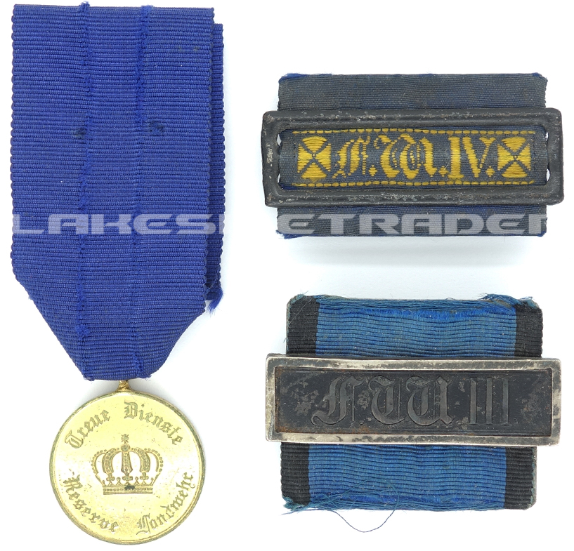 Prussia - Landwehr & Army Service Awards
