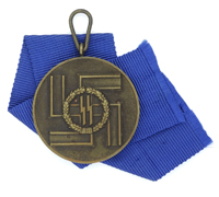 SS 8 Year Long Service Medal