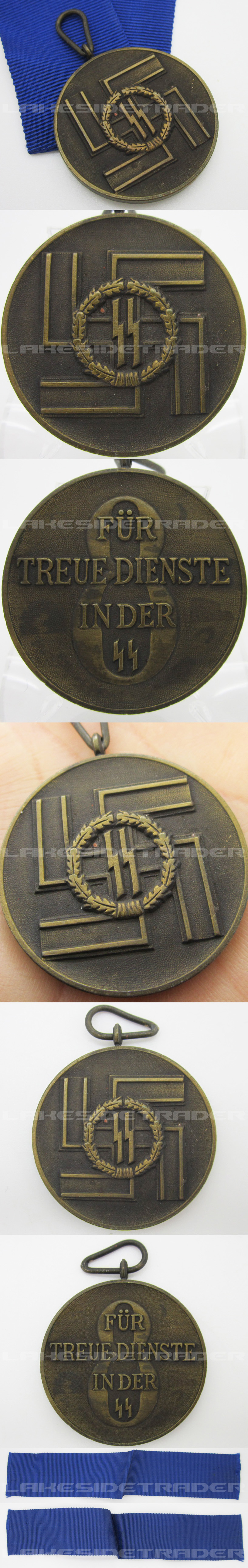 SS 8 Year Long Service Medal