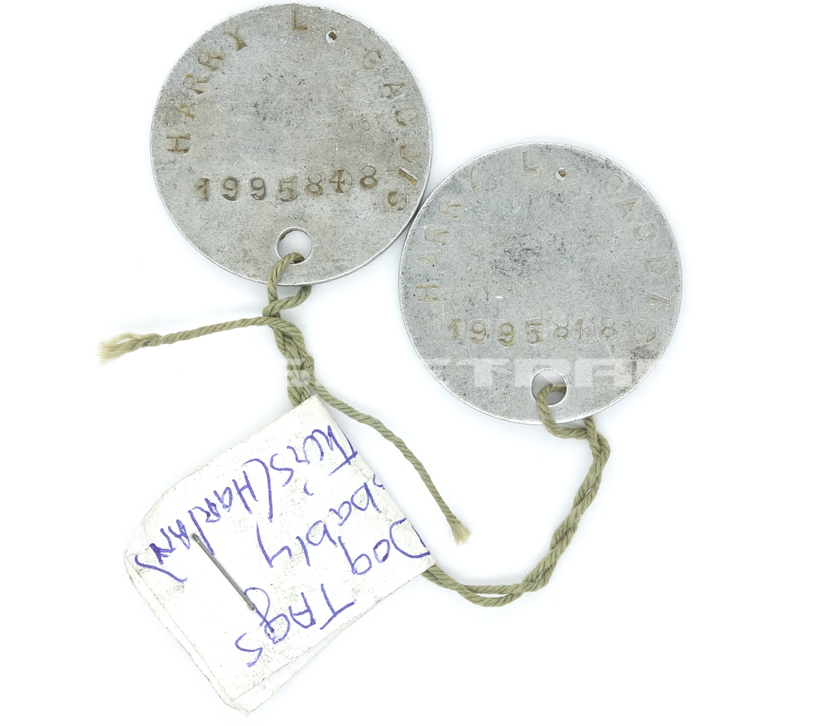 United States, WWI – Dog Tags