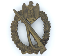 Bronze Infantry Assault Badge by A.S