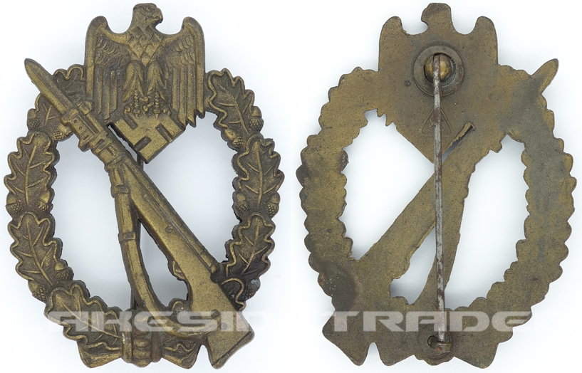 Bronze Infantry Assault Badge by A.S