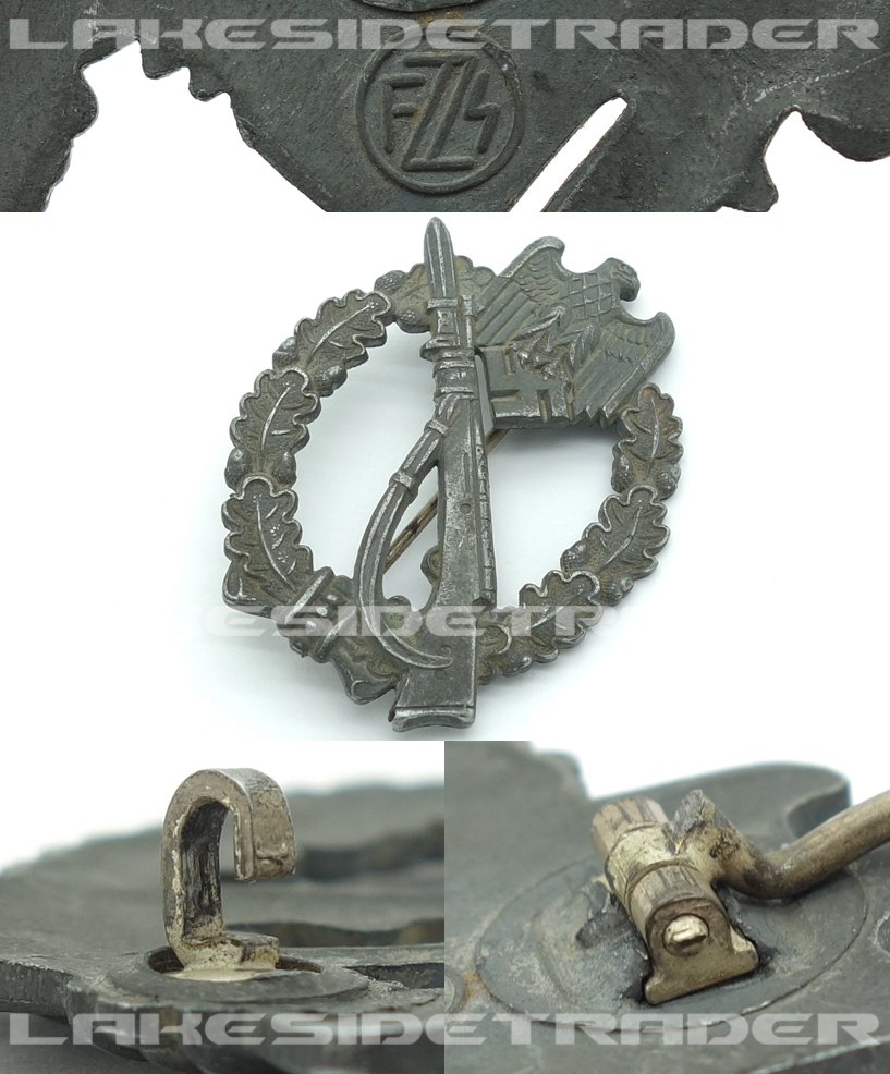 Infantry Assault Badge in Silver by F. Zimmermann
