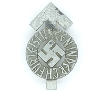 Silver Hitler Youth Proficiency Badge by RZM M1/34
