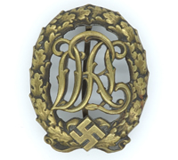 Bronze DRL Sports Badge by W. Jena