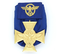Police 25 Year Long Service Award