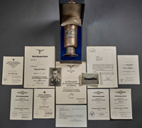 Luftwaffe Cased Honor Goblet Grouping