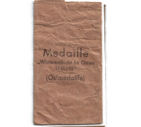 Eastern Front Medal Issue Packet by 57