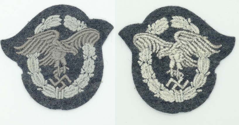 Luftwaffe Observer Badge in Cloth