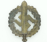 SA Sports Badge in Bronze by W.REDO