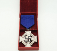 Cased - 25 Year Faithful Service Cross by Souval