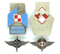 Poland - Four Air Force Badges