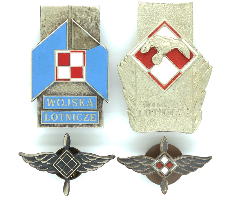 Poland - Four Air Force Badges