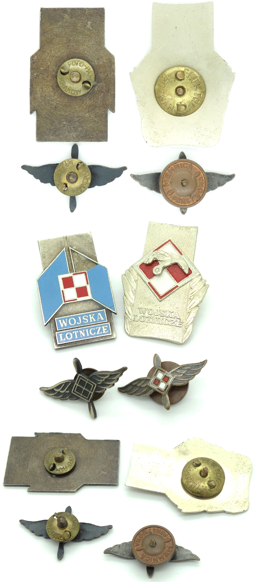 Poland - Four Air Force Badges