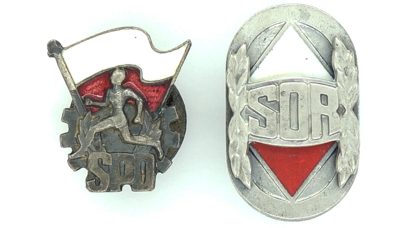 Poland - Two Enameled Pins
