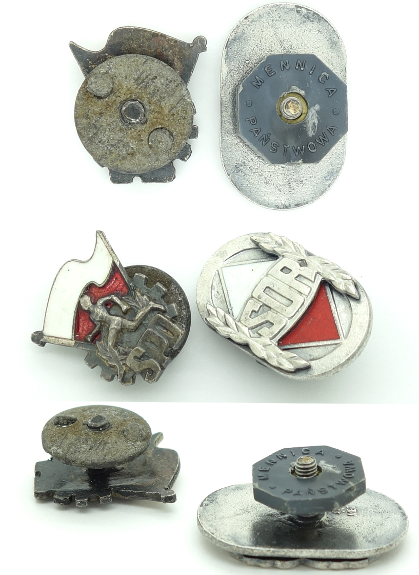 Poland - Two Enameled Pins