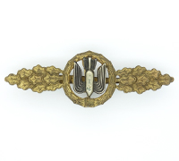 Luftwaffe Bomber Clasp in Gold by Juncker