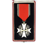 Cased Order of the German Eagle 3rd Class with Swords by 21