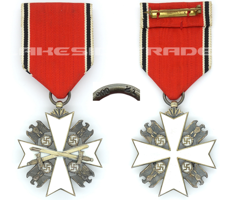 Cased Order of the German Eagle 3rd Class with Swords by 21