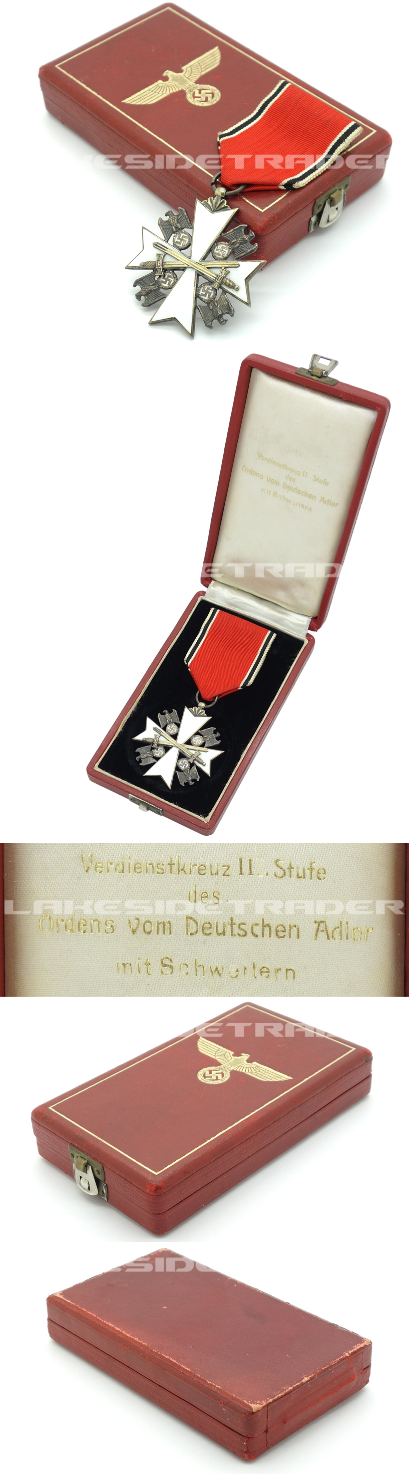 Cased Order of the German Eagle 3rd Class with Swords by 21