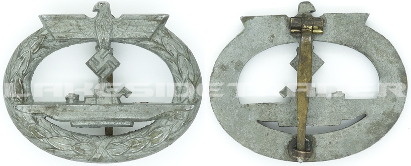 Navy U-Boat Badge by S&L