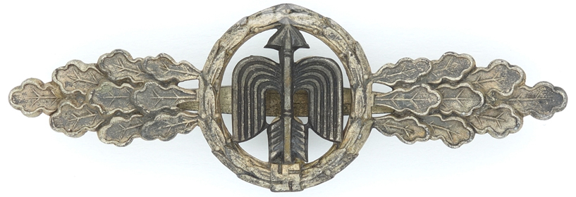 Luftwaffe Day Fighter Clasp in Silver by Osang