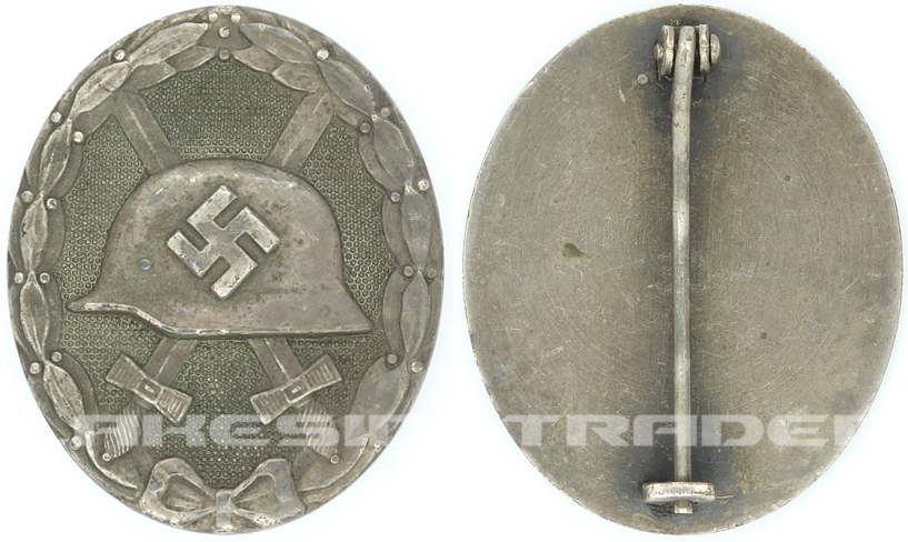 Early Silver Wound Badge by 30