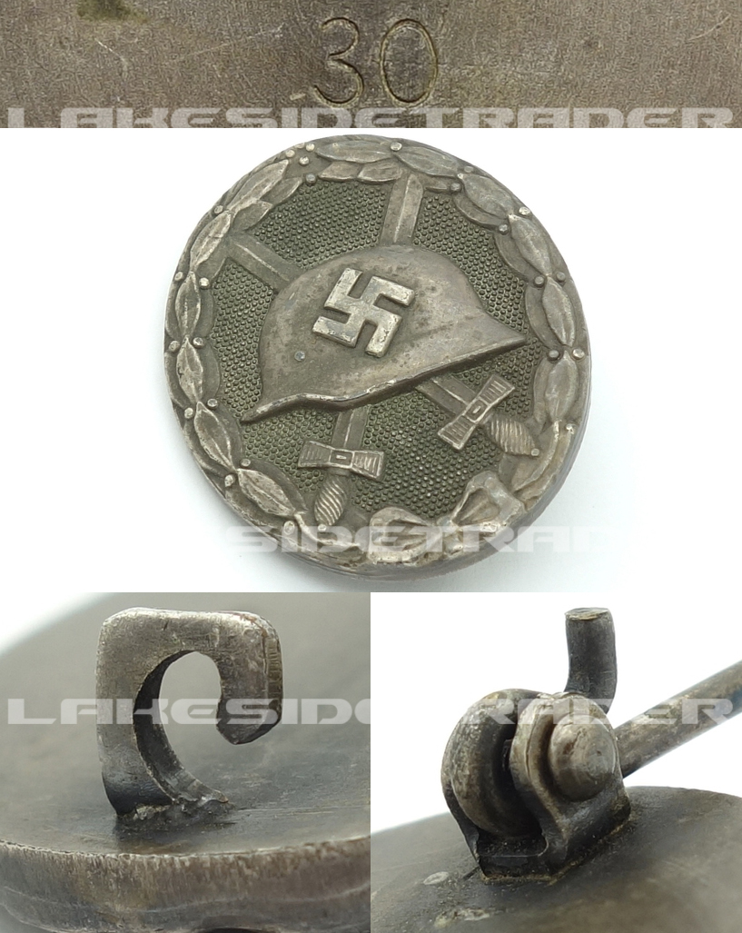 Early Silver Wound Badge by 30