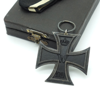 Cased Imperial 2nd Class Iron Cross by FR